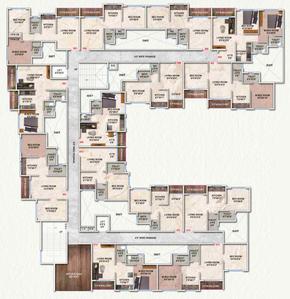 Project Image of 259.0 - 388.0 Sq.ft 1 BHK Apartment for buy in Sahajanand Vrindavan Heights