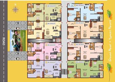 Project Image of 1028.0 - 1102.0 Sq.ft 2 BHK Apartment for buy in Ambiance Orion