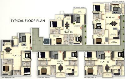Project Image of 1686.0 - 2240.0 Sq.ft 3 BHK Apartment for buy in Goldfish Vaaha