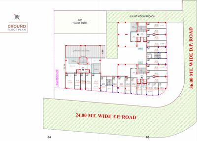 Project Image of 620.75 - 836.46 Sq.ft 2 BHK Apartment for buy in Bhagyalaxmi Green View Heights