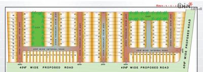 Rakholiya Umang Residency Vibhag 1 2 3 Layout Plan 1