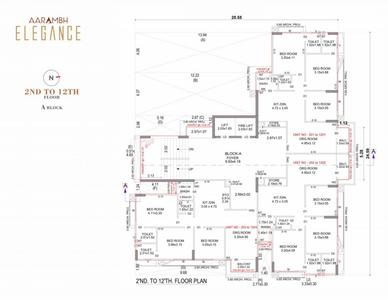 Project Image of 844.11 - 855.84 Sq.ft 3 BHK Apartment for buy in Vision Aarambh Elegance