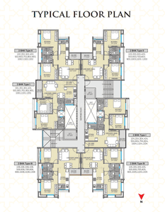 Project Image of 677.91 - 704.93 Sq.ft 2 BHK Apartment for buy in Yashodhan Jubilation