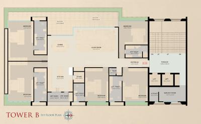 Project Image of 2744.69 - 5532.11 Sq.ft 5 BHK Apartment for buy in Triyom Palace