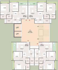 Project Image of 1265.0 - 1290.0 Sq.ft 2 BHK Apartment for buy in Good Earth