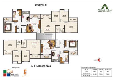 Project Image of 598.0 - 1092.0 Sq.ft 1 BHK Apartment for buy in OM Angel Hills