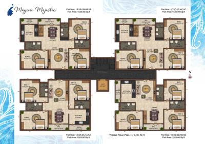 Project Image of 0.0 - 1525.0 Sq.ft 3 BHK Apartment for buy in India Mayuri Mejestic