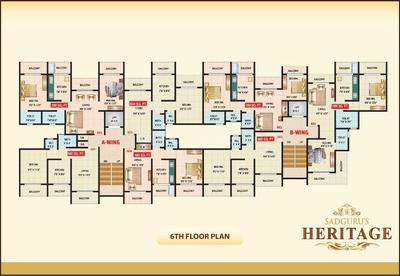 Project Image of 660.0 - 1000.0 Sq.ft 1 BHK Apartment for buy in Sadguru Heritage