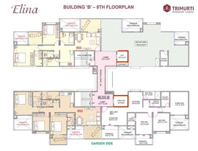 Project Image of 495.0 - 566.0 Sq.ft 2 BHK Apartment for buy in Trimurti Elina Phase 1