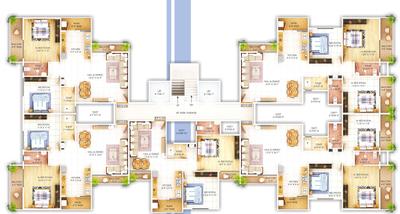 Project Image of 1150.0 - 1450.0 Sq.ft 2 BHK Apartment for buy in Rainforce Monarch Height V