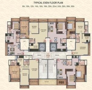 Project Image of 518.17 - 869.29 Sq.ft 1 BHK Apartment for buy in Space Sky Heights