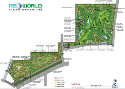 Project Image of 702.45 - 928.28 Sq.ft 2 BHK Apartment for buy in Logix Neoworld Phase 1