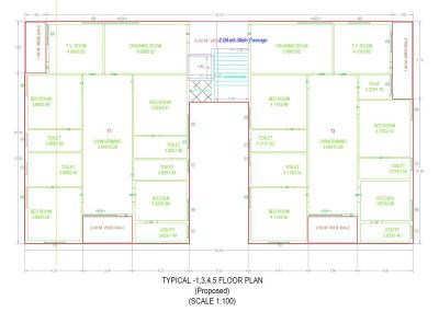 Project Image of 3229.93 - 3329.92 Sq.ft 3 BHK Apartment for buy in Aum Aura
