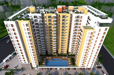 Project Image of 1557.0 - 1710.0 Sq.ft 3 BHK Apartment for buy in Ramaniyam Pushkar Phase II