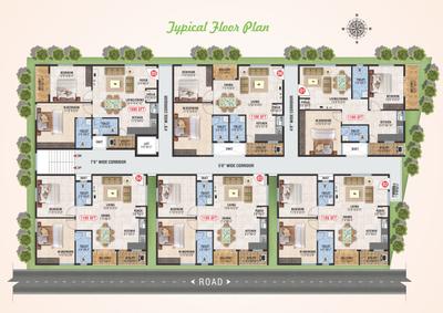 Project Image of 1080.0 - 1105.0 Sq.ft 2 BHK Apartment for buy in Murari Kalpavruksham