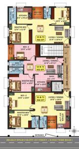 Project Image of 922.0 - 1628.0 Sq.ft 2 BHK Apartment for buy in Eeshani Roseline Castle