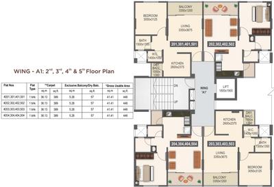 Project Image of 388.0 - 1154.0 Sq.ft 1 BHK Apartment for buy in Mantra 29 Gold Coast Phase 2