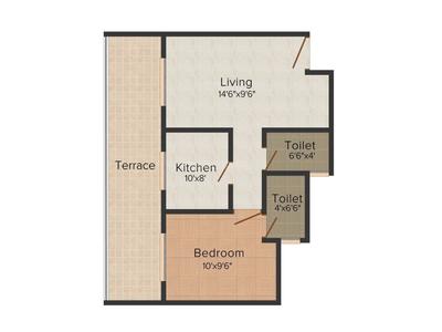 Project Image of 0.0 - 387.39 Sq.ft 1 BHK Apartment for buy in Mahavir Kanti Avenue