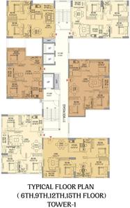Project Image of 912.0 - 1475.0 Sq.ft 2 BHK Apartment for buy in Barsana Royale
