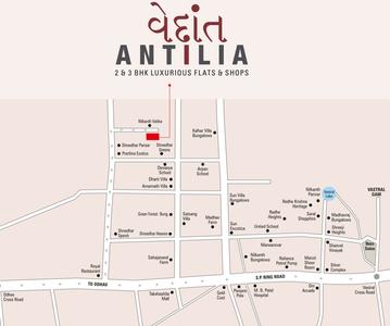 Project Image of 630.33 - 858.64 Sq.ft 2 BHK Apartment for buy in Ved Vedant Antilia