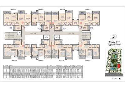 Project Image of 740.0 - 1037.0 Sq.ft 2 BHK Apartment for buy in Intofinity Kohinoor Kaleido Phase 2