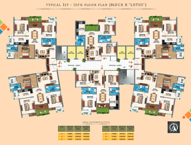 Project Image of 1218.56 - 2170.88 Sq.ft 2 BHK Apartment for buy in Divya Nabhneel Mansion