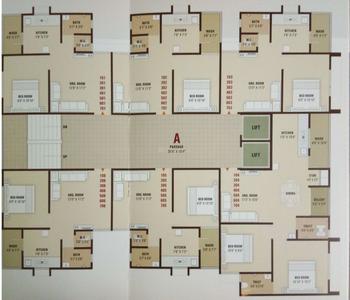 Project Image of 702.0 - 1152.0 Sq.ft 1 BHK Apartment for buy in Shree Pratishtha Heights