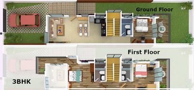 Project Image of 846.0 - 999.0 Sq.ft 3 BHK Villa for buy in St Angelos The White Villas Kasara