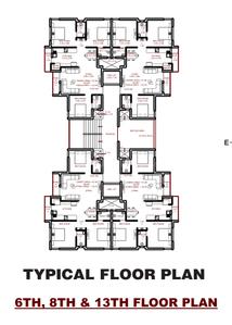 Project Image of 600.73 - 882.43 Sq.ft 2 BHK Apartment for buy in Maan Crystal Heaven Wing E F G H