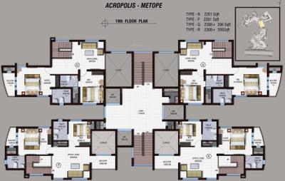 Project Image of 483.0 - 4762.0 Sq.ft 1 BHK Apartment for buy in Landmark Acropolis