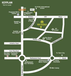 Project Image of 700.0 - 1200.0 Sq.ft Residential Plot Plot for buy in Ravilla SRM Avenue