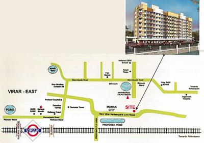 Project Image of 354.0 - 525.0 Sq.ft 1 BHK Apartment for buy in Dishant Divyal Heights