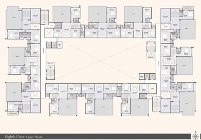 Project Image of 1015.04 - 1296.19 Sq.ft 3 BHK Apartment for buy in Swift Fortune Prospera