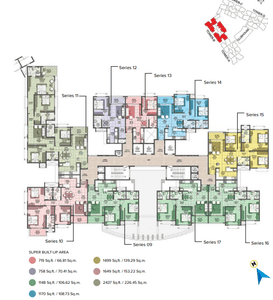 Project Image of 719.0 - 2437.0 Sq.ft 1 BHK Apartment for buy in Brigade Buena Vista