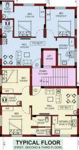 Project Image of 715.0 - 720.0 Sq.ft 2 BHK Apartment for buy in M C Sharadha Homes