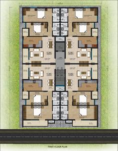 Project Image of 1038.0 - 1120.0 Sq.ft 2 BHK Apartment for buy in Sunray Residency