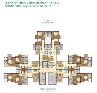 Project Image of 729.0 - 1494.0 Sq.ft 1 BHK Apartment for buy in Lodha Palava Downtown