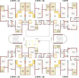 Project Image of 726.0 - 960.0 Sq.ft 2 BHK Apartment for buy in Mantra Insignia