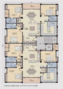 Project Image of 1805.0 - 1845.0 Sq.ft 3 BHK Apartment for buy in Dhurga Elegance