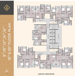 Project Image of 1285 Sq.ft 2 BHK Apartment / Flat for sale in Kharghar for Rs. 15000000
