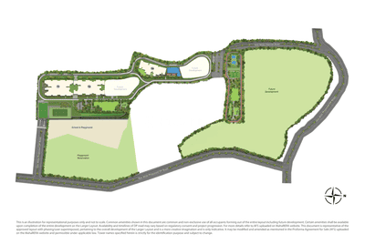 Project Image of 1654.52 - 1880.46 Sq.ft 4 BHK Apartment for buy in L And T Evara Heights T4