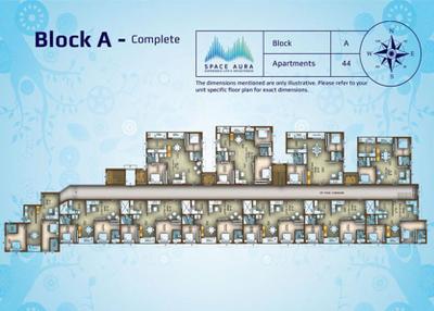 Project Image of 854.0 - 1577.0 Sq.ft 2 BHK Apartment for buy in Evocon Space Aura