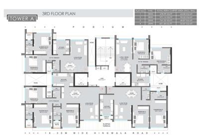 Project Image of 601.38 - 1861.85 Sq.ft 2 BHK Apartment for buy in Adeshwar 72 Parksyde