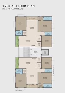 Project Image of 0.0 - 956.8 Sq.ft 3 BHK Apartment for buy in Mangalam Kriva 10