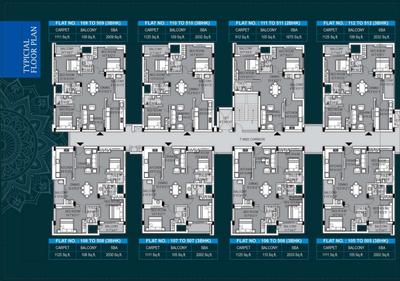 Project Image of 1575.0 - 2063.0 Sq.ft 2 BHK Apartment for buy in Kokila Pearl
