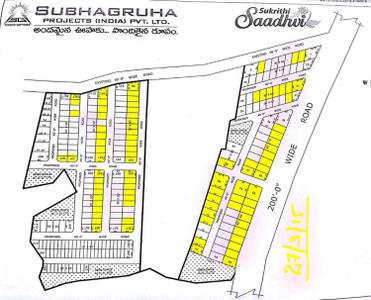 Project Image of 1500.0 - 3600.0 Sq.ft Residential Plot Plot for buy in Subhagruha Sukriti Saadhvi