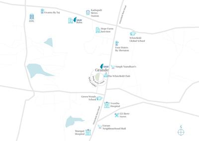 Project Image of 3647 Sq.ft 3 BHK Apartment / Flat for sale in Whitefield for Rs. 58700000