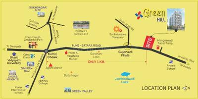 Project Image of 473.61 - 651.43 Sq.ft 1 BHK Apartment for buy in DS Green Hill Phase 2