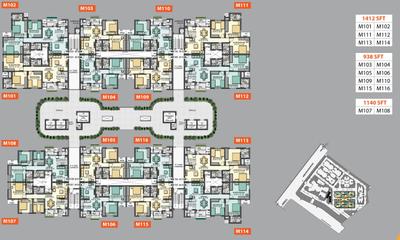 Project Image of 605.0 - 1412.0 Sq.ft 1 BHK Apartment for buy in Akshaya January