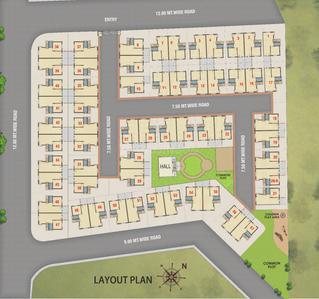 Kesar Developers Kesar 36 Layout Plan 1